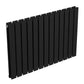 Baridi Horizontal Radiator Contemporary Double Flat Panel Design 600 x 910mm