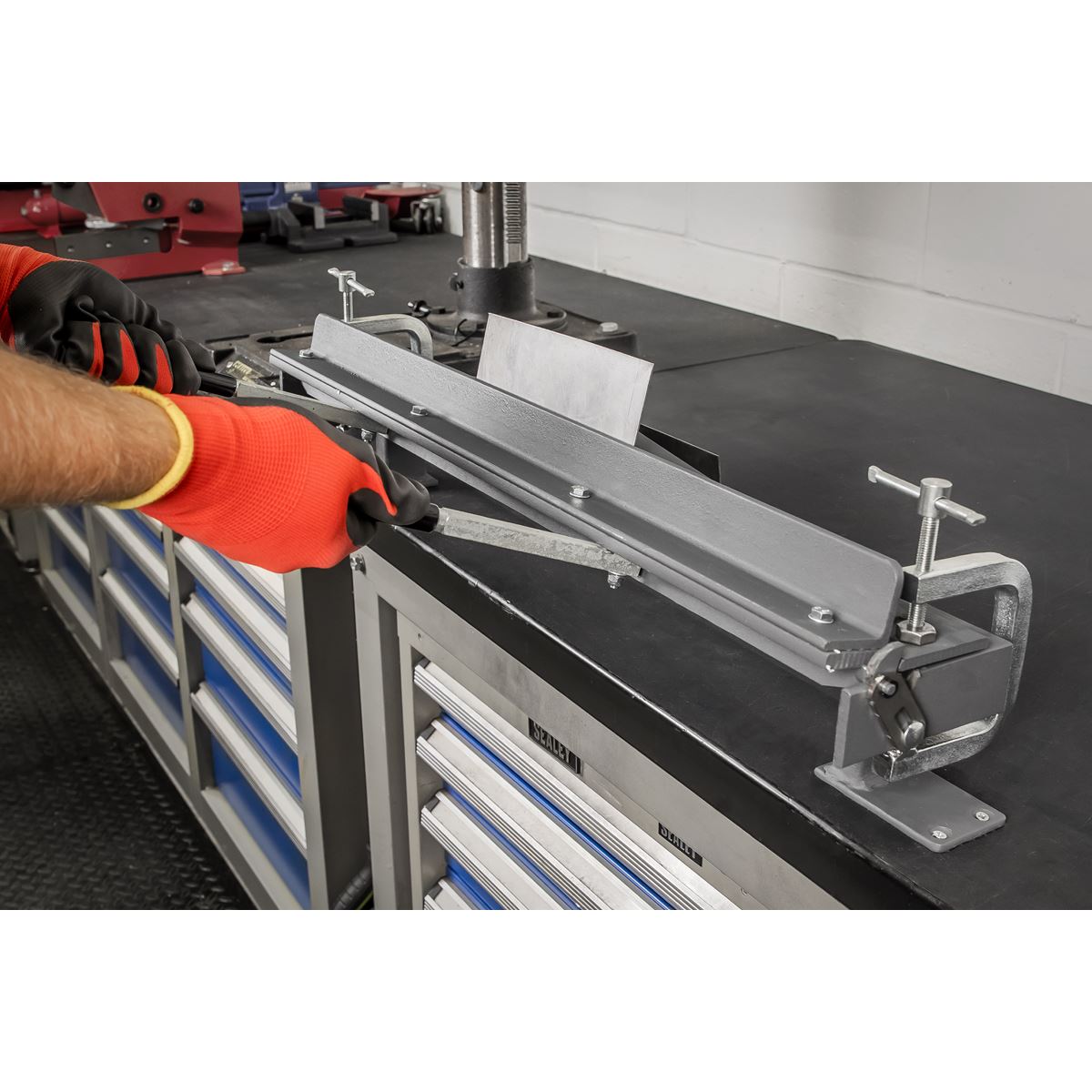 Sealey Sheet Metal Folder Vice/Bench Mounting 700mm TS01