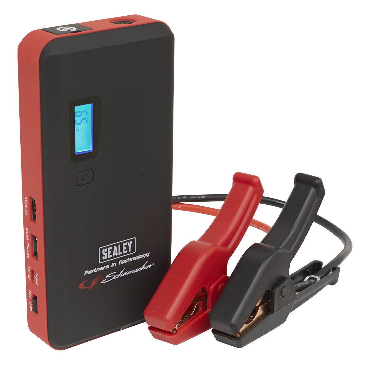 Sealey Schumacher Jump Starter Power Pack 800A Peak Power - Lithium SL67S