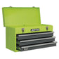 Sealey Tool Chest 3 Drawer Portable - Hi-Vis Green/Grey AP9243BBHV