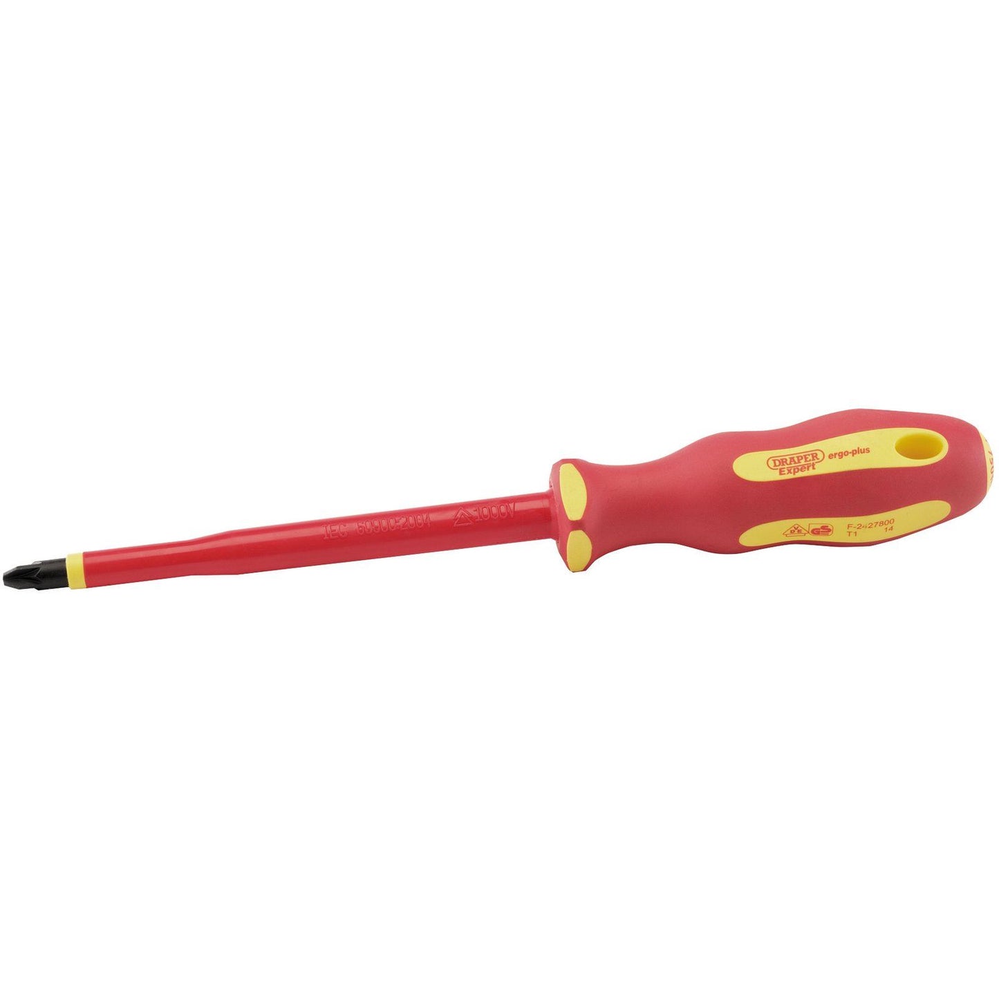1x Draper Ergo Plus Vde No.3 x 150mm Pz Slot Screwdriver - 64485