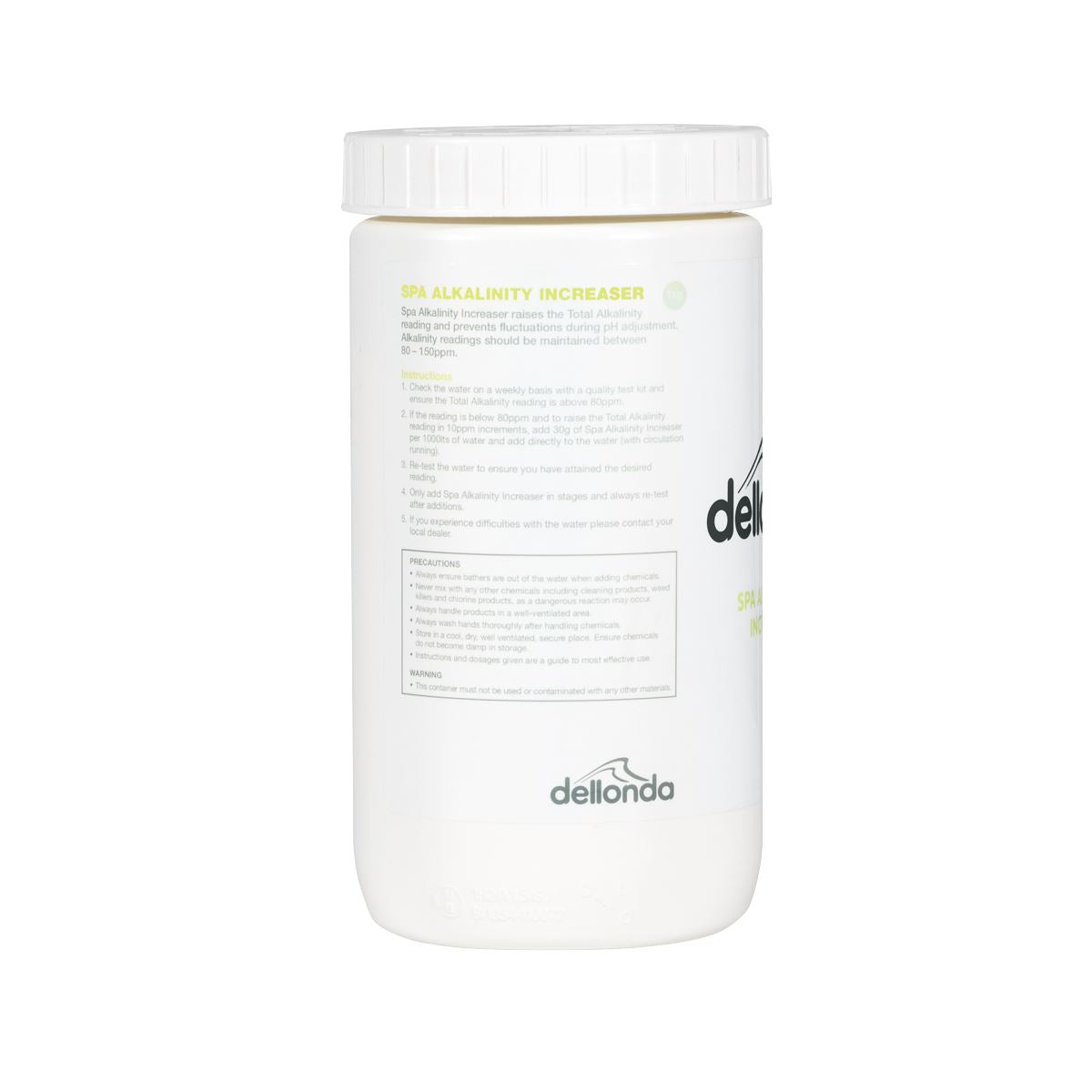 Sealey Dellonda 1kg Alkalinity Increaser for Hot Tubs, Spas & Swimming Pools DL54
