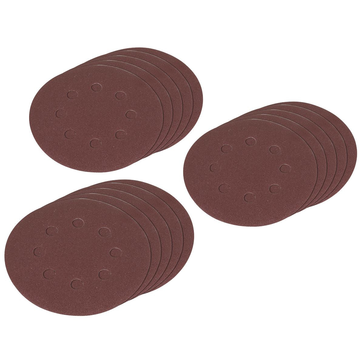 Sealey Hook-and-Loop Sanding Disc Set 125mm SSDS02