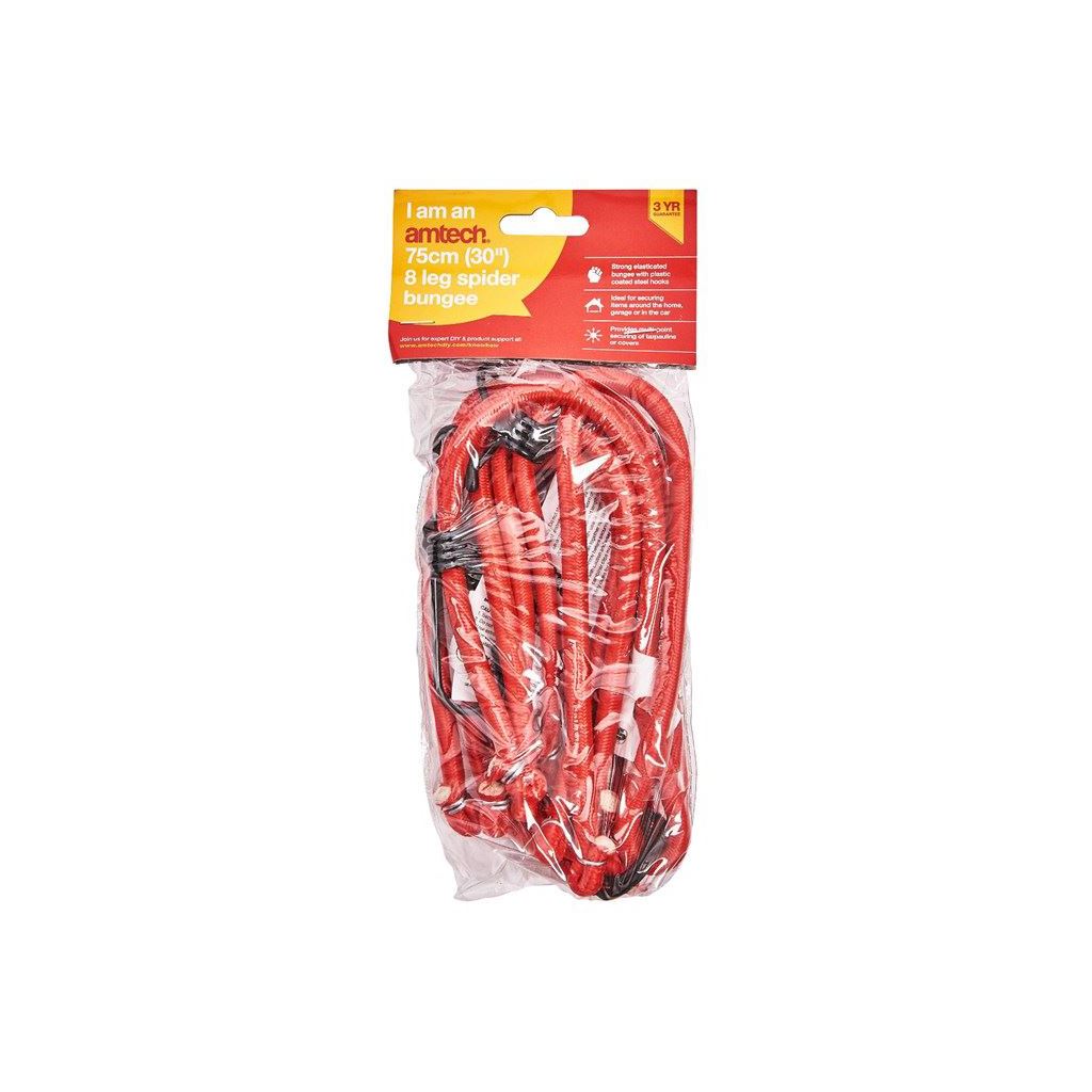 Amtech 30" (75cm)  8 Leg Spider Bungee