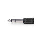 Nedis Stereo Audio Adapter 6.35mm Male to 3.5mm Female 10 pieces Black
