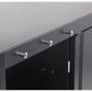 Dellonda BBQ/Plancha Workstation Trolley/Cupboard/Extension Table/Utensil Hooks