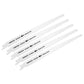 Sealey Reciprocating Saw Blade Wood & Nail 230mm 6tpi - Pack of 5 SRBR922DF