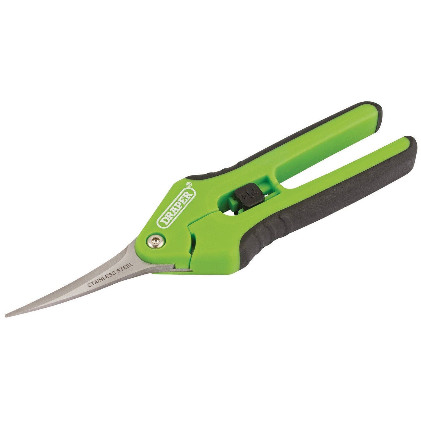 Draper 73729 G813 165mm Soft Grip Precision Curved Pruning Secateur (G)