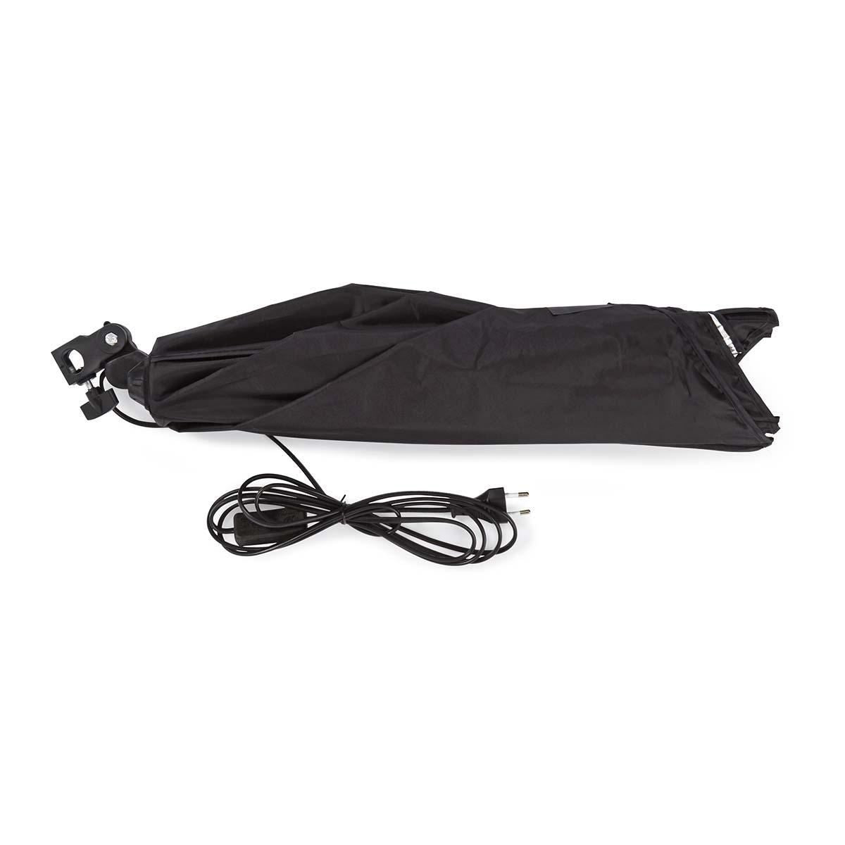 Nedis Photo Studio Light Kit 2x 70W 5500K 180cm height Foldable SLKT10BK