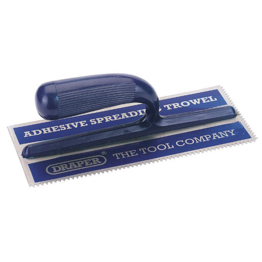 Draper 1x Adhesive Spreading Trowel Garage Professional Standard Tool 67144