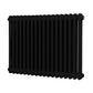 Baridi Horizontal Traditional 2 Column Radiator 600 x 832mm � Black DH363