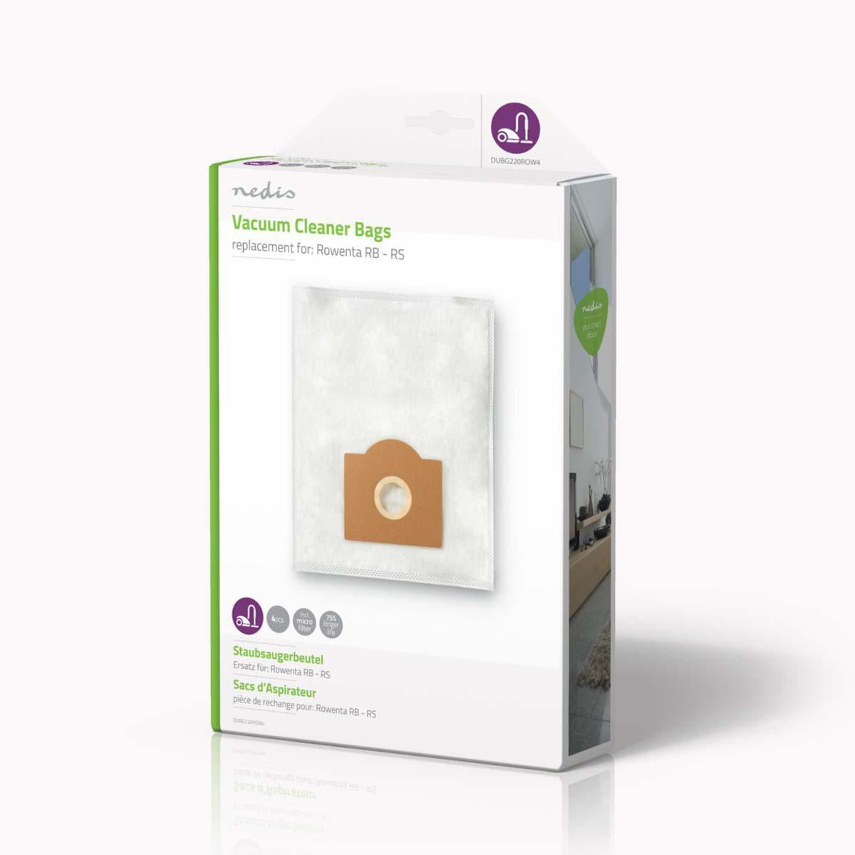 Nedis Vacuum Cleaner Bag Rowenta RB to RS DUBG220ROW4