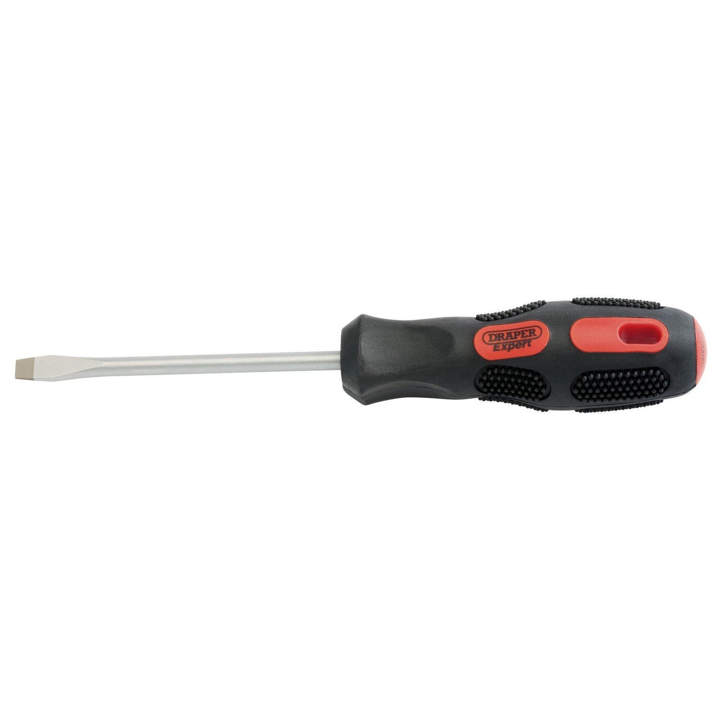 Draper 1x Expert 6mmx100mm Plain Slot Flared Tip Screwdriver Professional Tool - 40013