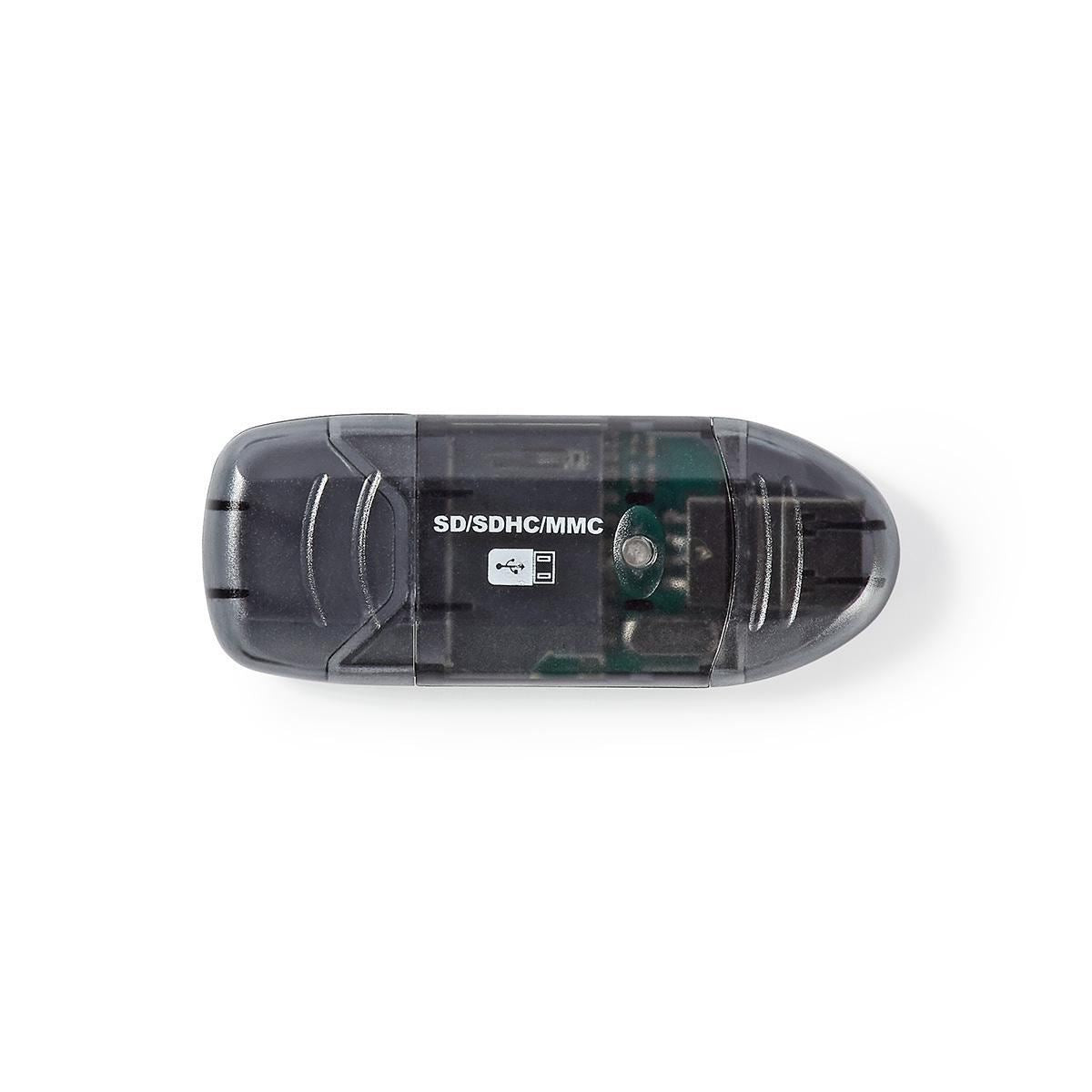 Nedis Card Reader Multicard USB 2.0 CRDRU2100BK