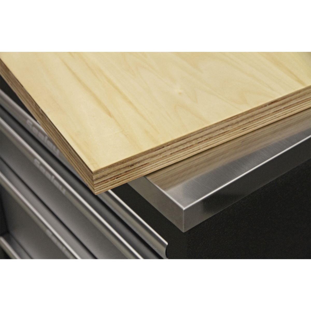 Sealey Hardwood Corner Worktop 930mm APMS18