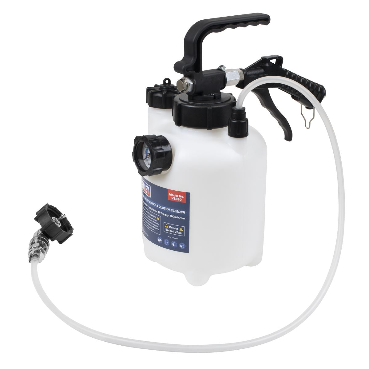 Sealey Pneumatic Brake & Clutch Bleeder 2.5L VS830