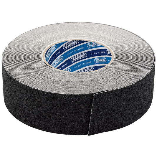 Draper 66234 Black Heavy Duty Safety Grip Tape 18m x 50mm