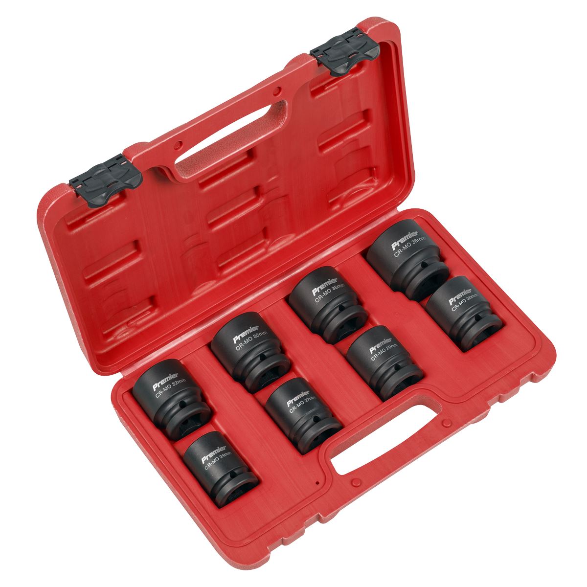 Sealey Premier Impact Socket Set 3/4"Sq Drive 8pc AK886