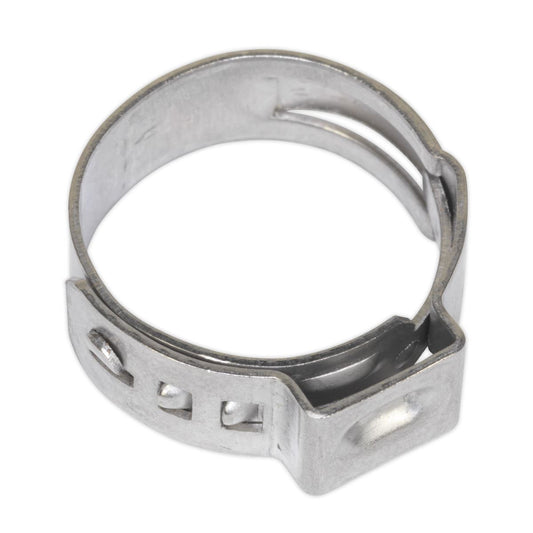 Sealey O-Clip Single Ear 15.3-18.5mm Pack of 25 OCSE1517
