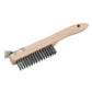 Sealey Wire Brush with Steel Fill & Scraper 260mm WB03