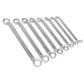 Sealey Offset Double End Ring Spanner Set 8pc Metric AK6327