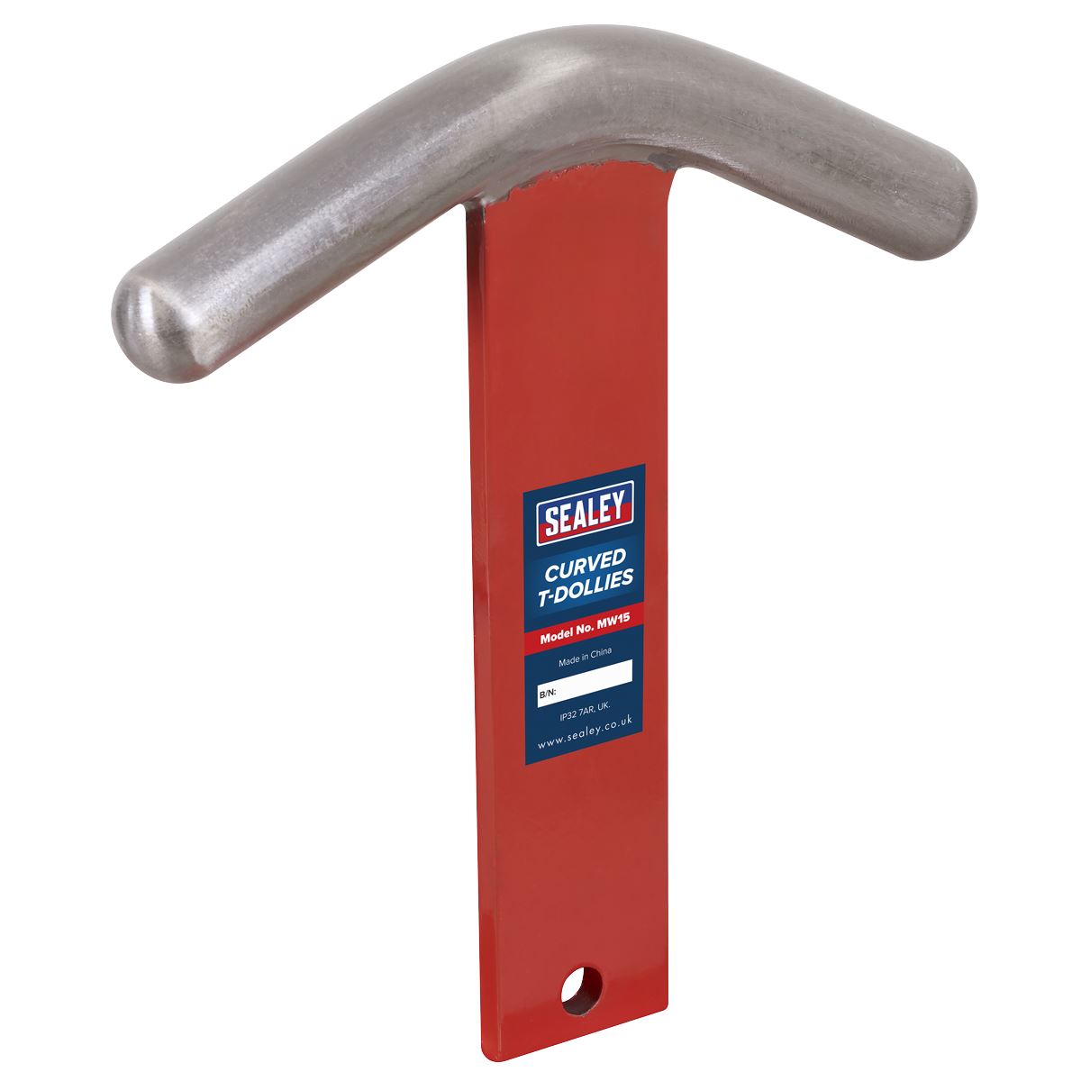 Sealey Curved T-Dollies for Sheet Metal Forming MW15