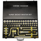 Draper 15372 58 Piece 1/2 Square Drive Metric Whitworth And Metric Socket Set