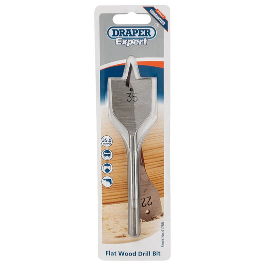 Draper Flat Wood Bit, 35mm - 41788