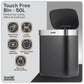 Baridi Sensor Bin 50L - Black/Stainless Steel DH281