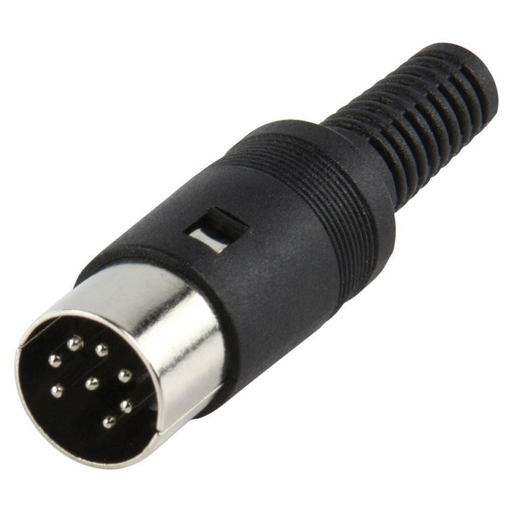 Glaxio 1x 8p DIN connector plug