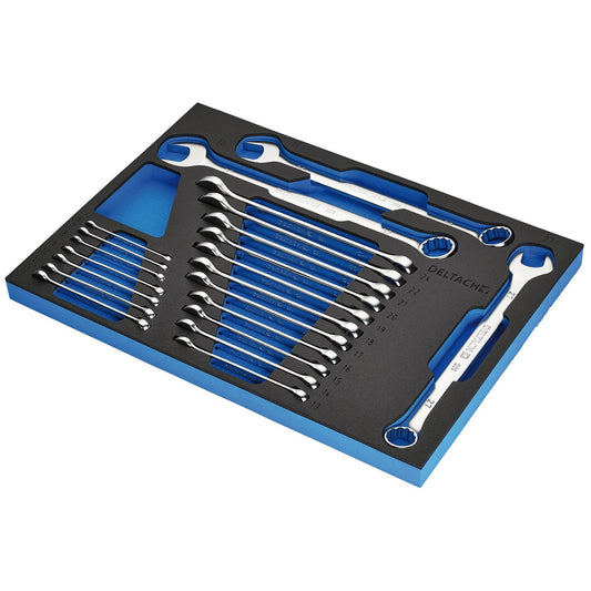 BUNKER Open End Spanner Set in EVA Foam Inlay (21 Piece)