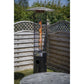 Dellonda Gas Patio Heater 13kW for Commercial & Domestic Use, Black DG124