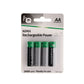 HQ Rechargeable NiMH AA battery 2600mAh 4-blister - BANM26HR64B