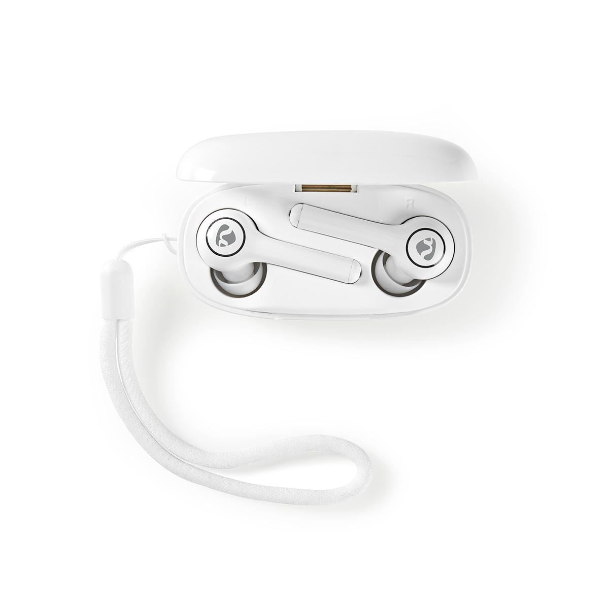 Fully Wireless Bluetooth Earphones 6hr Voice/Touch Control Design Chargeable - HPBT5055WT