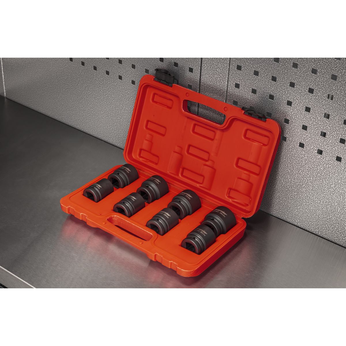 Sealey Premier Impact Socket Set 3/4"Sq Drive 8pc AK886