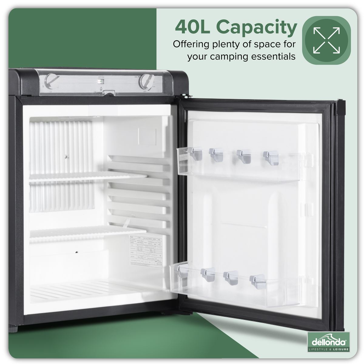 BaridiBaridi Dellonda 3-Way Fridge 40L DL158