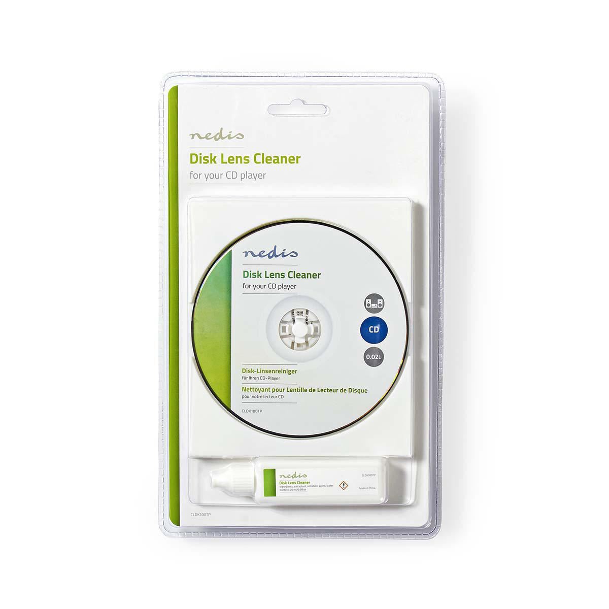 Nedis Disc Lens Cleaner CD 20ml CLDK100TP