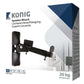 Konig Speaker mount 20 kg / 44 lbs 2 pcs - SPMT2000BK