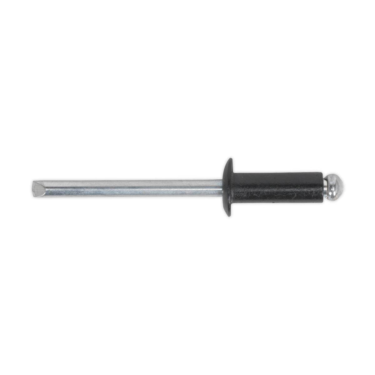 Sealey Aluminium Rivet Black Standard Flange 4.8 x 14mm Pack of 200 RAB4814S