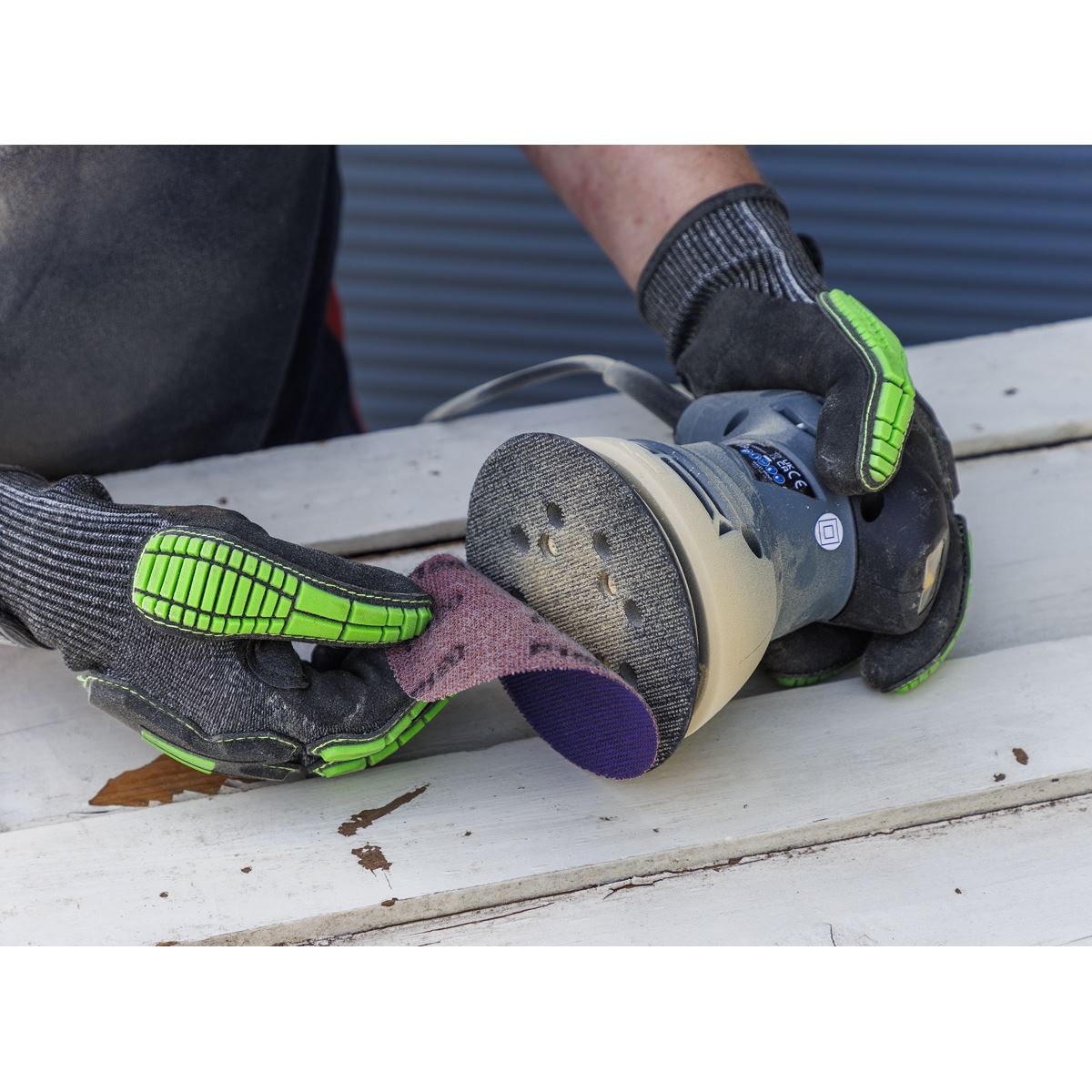 Sealey Ceramic Mesh Sanding Disc 125mm 240Grit - Pack of 10 MSS125240