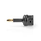 Nedis Optical Audio Adapter Optical 3.5mm Male to TosLink Female 10 pieces Black