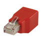 Glaxio Network adapter RJ45 male to RJ45 female red - VLCB89251R