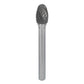 Sealey Tungsten Carbide Rotary Burr Oval 10mm SDB04