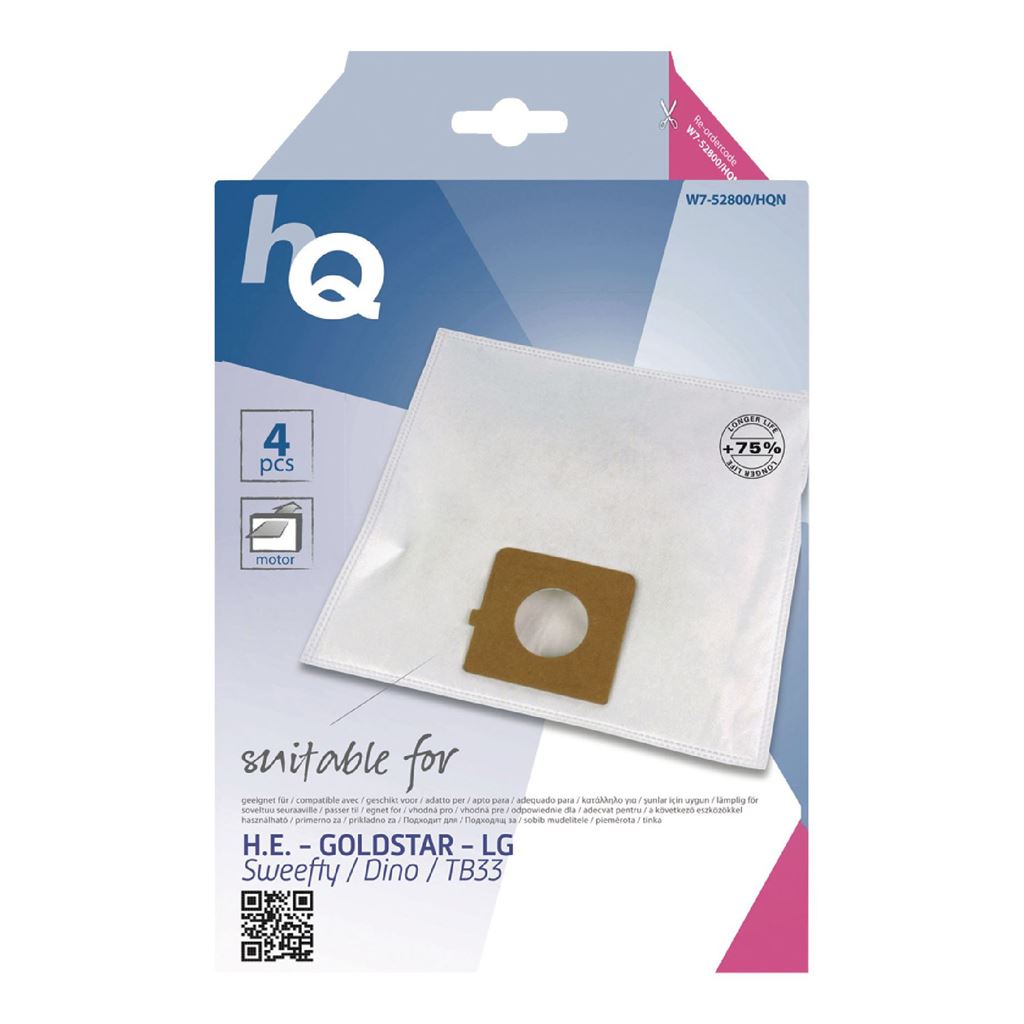 HQ Vacuum cleaner bag H.E. - Goldstar - LG Sweefty/Dino/TB33 - DUBG220VAR4