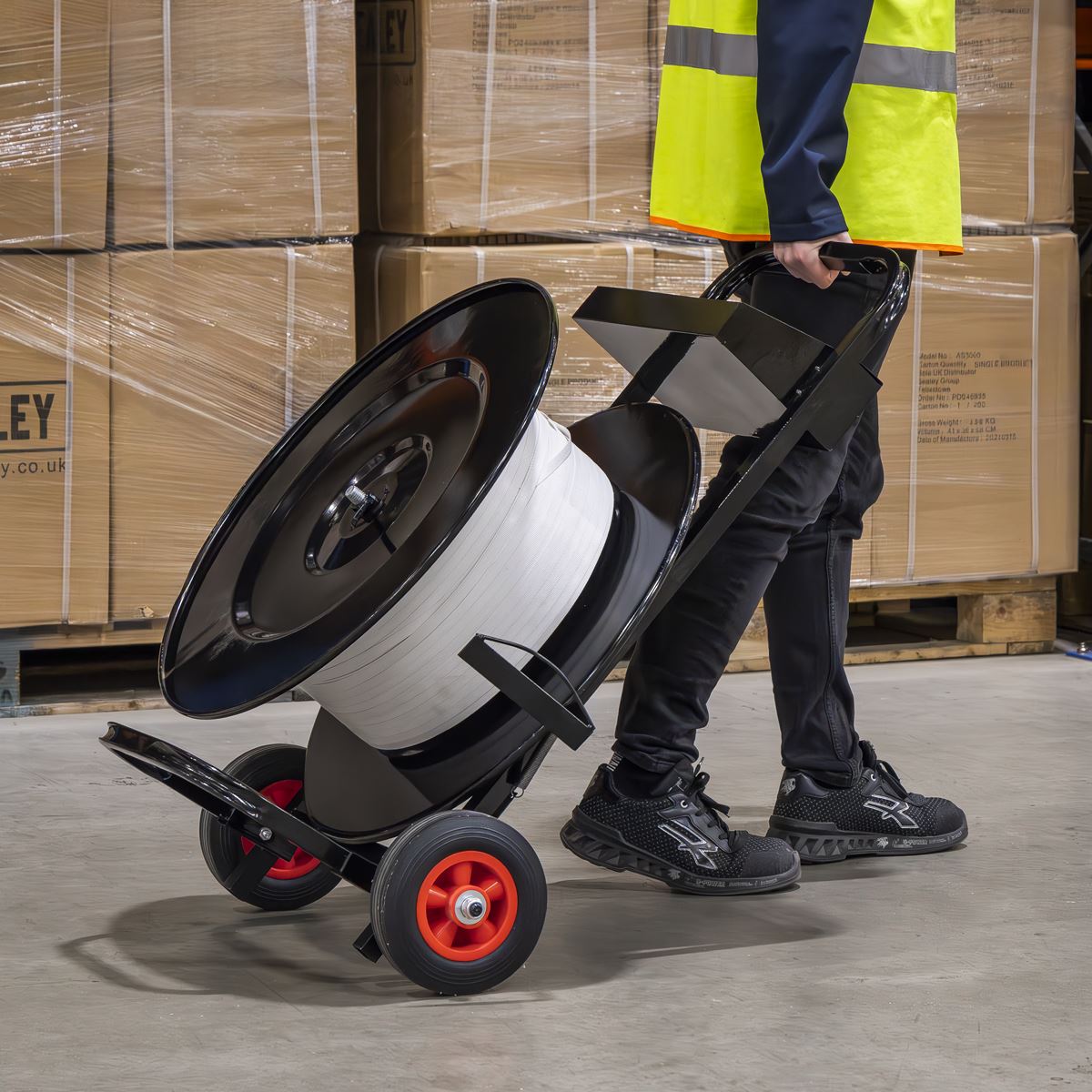 Sealey Heavy-Duty Mobile Strapping Dispenser SBT01