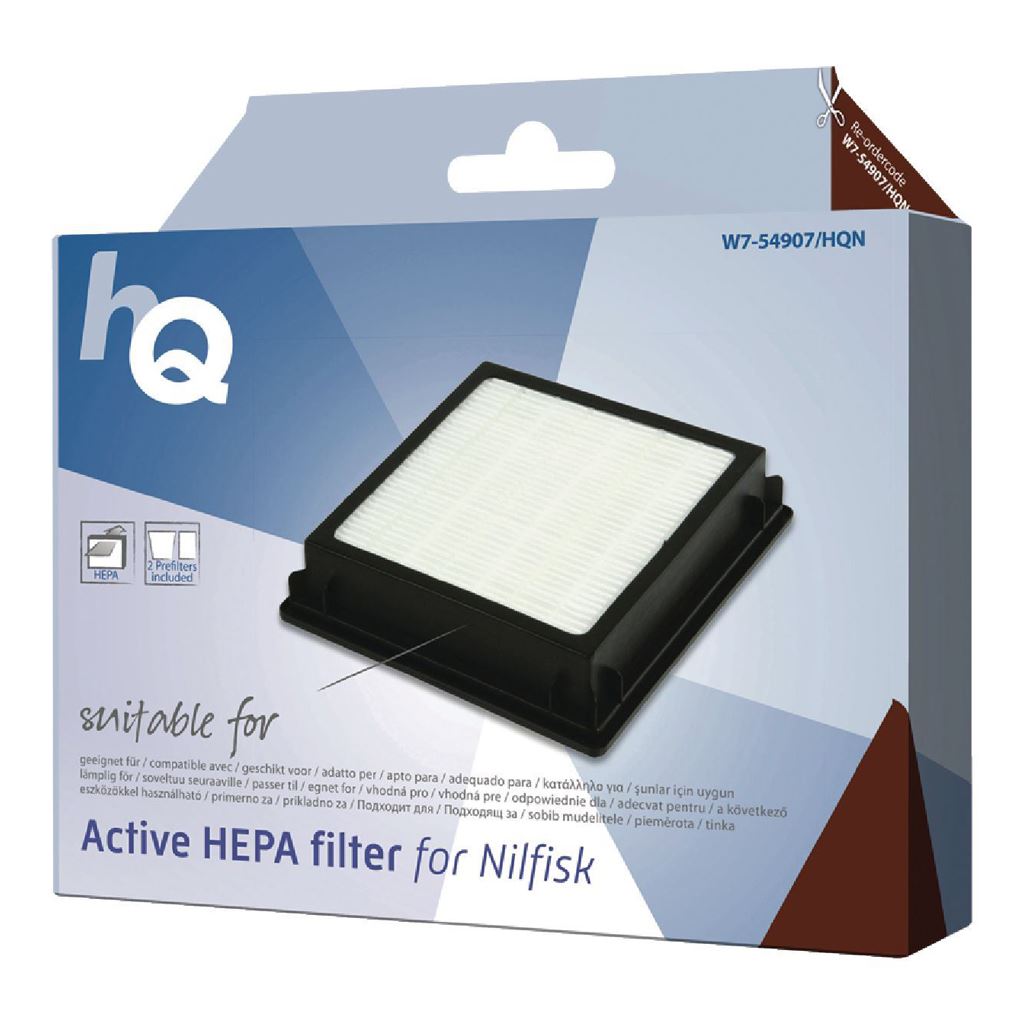 HQ Active HEPA-filter Nilfisk Replacement for: 21982500 - VCFI210HEP