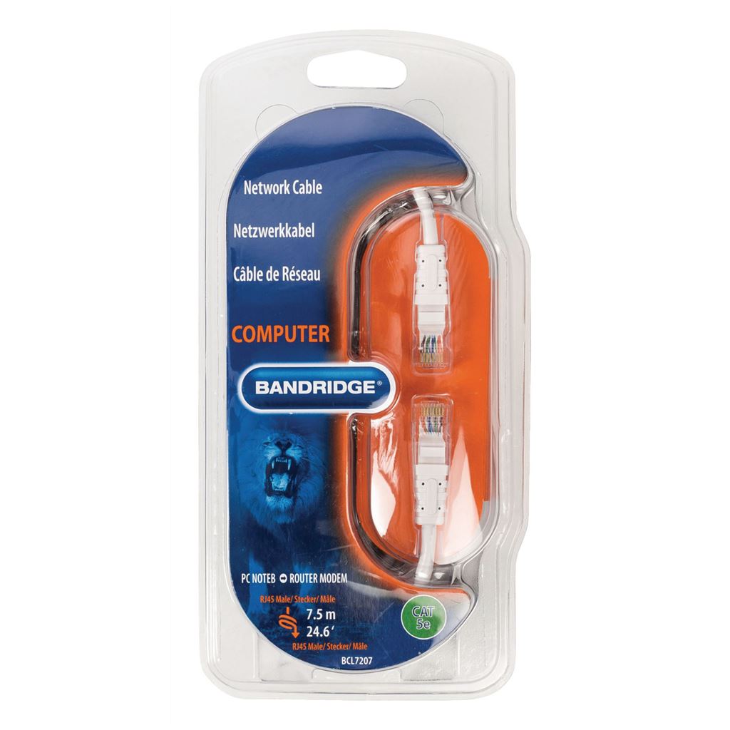 Bandridge Multimedia Network Cable 7.5 m - BCL7207