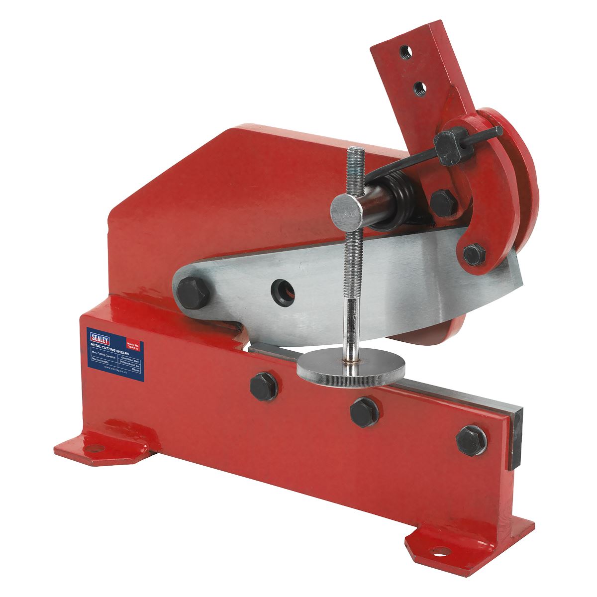 Sealey Metal Cutting Shears 6mm Capacity 12mm Round 3S/6R