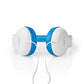 Nedis Wired Headphones 1.2 Round Cable On-ear Blue/White - HPWD4200BU