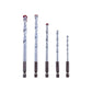 Amtech 5 Piece Hex Shank Masonry Drill Bit Set Tools Drilling Diy 4mm 10mm - F1730